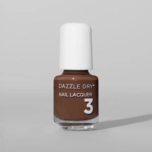 Dazzle Dry Mini Fringe Chocolate Brown Step 3 Nail Polish